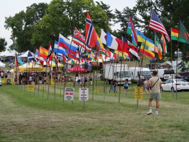 Kansas City, Missouri - 18 Ağustos 2024: Swope Park 'ta KC Etnik Zenginleştirme Festivali