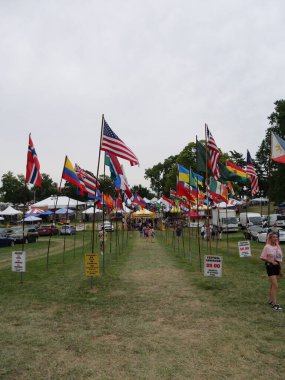 Kansas City, Missouri - 18 Ağustos 2024: Swope Park 'ta KC Etnik Zenginleştirme Festivali