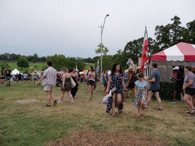 Kansas City, Missouri - 18 Ağustos 2024: Swope Park 'ta KC Etnik Zenginleştirme Festivali