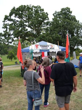 Kansas City, Missouri - 18 Ağustos 2024: Swope Park 'ta KC Etnik Zenginleştirme Festivali