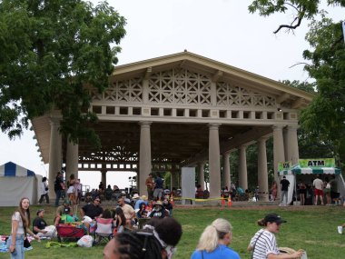 Kansas City, Missouri - 18 Ağustos 2024: Swope Park 'ta KC Etnik Zenginleştirme Festivali