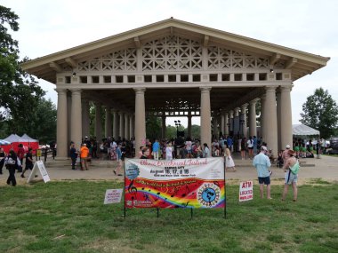 Kansas City, Missouri - 18 Ağustos 2024: Swope Park 'ta KC Etnik Zenginleştirme Festivali