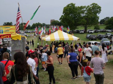 Kansas City, Missouri - 18 Ağustos 2024: Swope Park 'ta KC Etnik Zenginleştirme Festivali