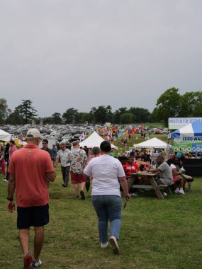 Kansas City, Missouri - 18 Ağustos 2024: Swope Park 'ta KC Etnik Zenginleştirme Festivali
