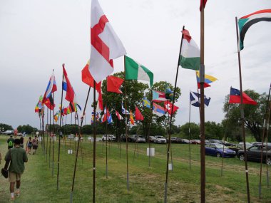 Kansas City, Missouri - 18 Ağustos 2024: Swope Park 'ta KC Etnik Zenginleştirme Festivali