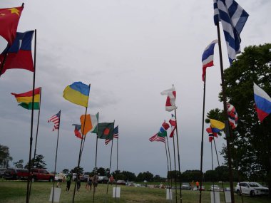 Kansas City, Missouri - 18 Ağustos 2024: Swope Park 'ta KC Etnik Zenginleştirme Festivali