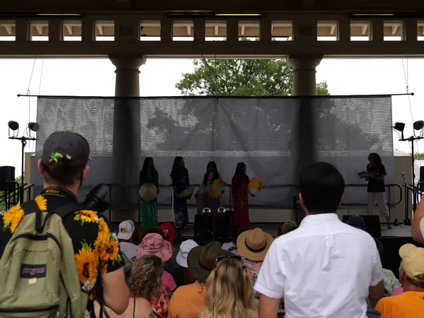 stock image Kansas City, Missouri - August 18, 2024: KC Ethnic Enrichment Festival at Swope Park