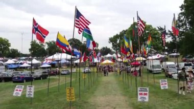 Kansas City, Missouri - 18 Ağustos 2024: Swope Park 'ta KC Etnik Zenginleştirme Festivali
