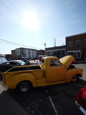 Weston, Missouri - August 24, 2024: Main Street in Historic Weston, MO clipart