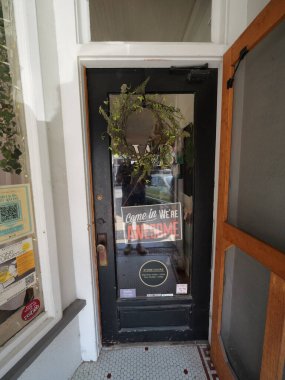 Weston, Missouri - 24 Ağustos 2024: Tarihi Weston 'da Ana Cadde, MO