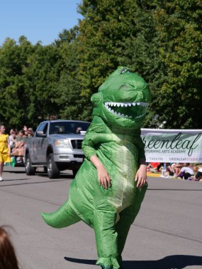 Olathe, Kansas - 7 Eylül 2024: Johnson County Eski Yerleşimciler Geçidi - Kansas 'taki En Büyük Geçit Töreni
