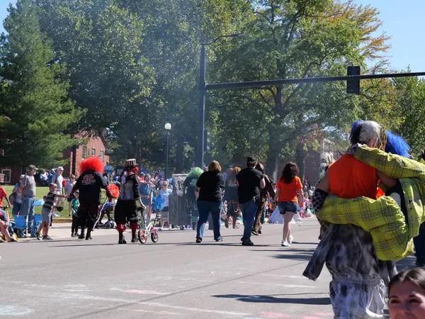 Stock image Olathe, Kansas - September 7, 2024: Johnson County Old Settlers Parade - Largest Parade in Kansas