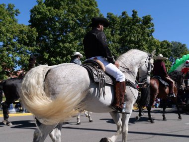 Olathe, Kansas - September 7, 2024: Johnson County Old Settlers Parade - Largest Parade in Kansas clipart