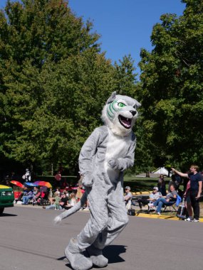 Olathe, Kansas - 7 Eylül 2024: Johnson County Eski Yerleşimciler Geçidi - Kansas 'taki En Büyük Geçit Töreni