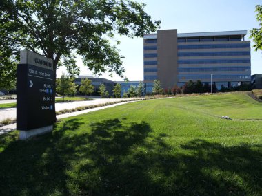 Olathe, Kansas - 8 Eylül 2024: Kansas City Alanındaki Garmin Genel Merkezi