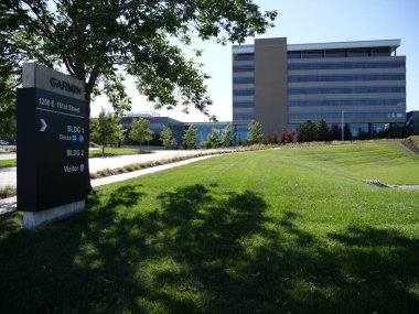Olathe, Kansas - 8 Eylül 2024: Kansas City Alanındaki Garmin Genel Merkezi