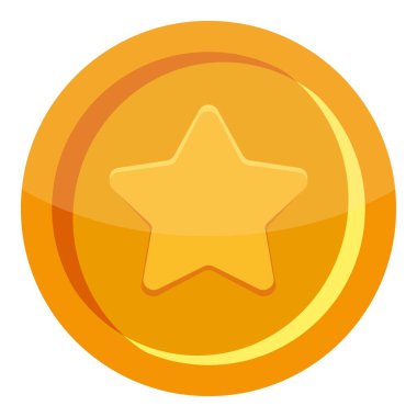 Yıldız ve dolar sembollü altın ve bronz sikkeler