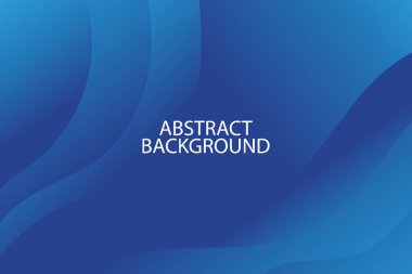 Soyut dalga arkaplan vektör illüstrasyon şablon tasarımı