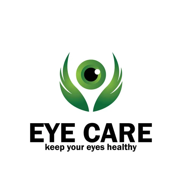 Eye Care Icon Vector Illustration Template Design — Image vectorielle