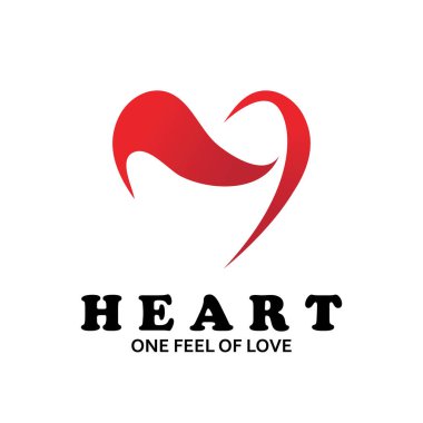 Güzellik Aşk Vektörü simge tasarım şablonu