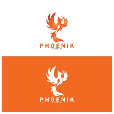 Anka ikonu vektör illüstrasyon şablonu tasarımı