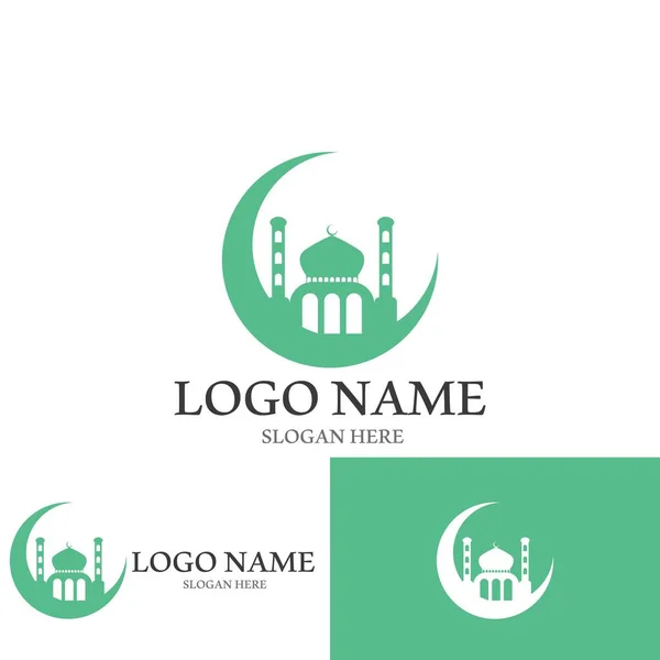 stock vector islamic icon vector illustration template design