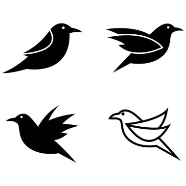 Kanarya Kuşu Basit logo tasarımı