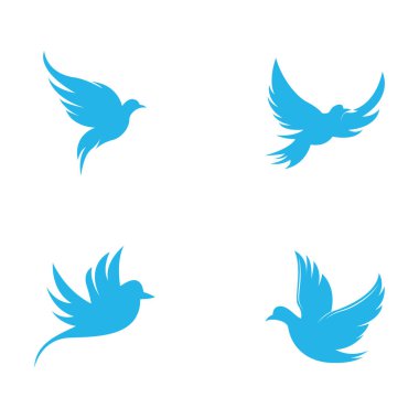 Kanarya Kuşu Basit logo tasarımı