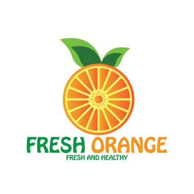 Taze Portakal Meyvesi, Limon Limonlu Greyfurt Grafik ikonu çizim şablonu tasarımı