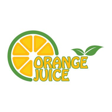 Taze Portakal Meyvesi, Limon Limonlu Greyfurt Grafik ikonu çizim şablonu tasarımı