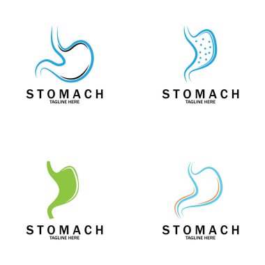 Mide bakım ikonu konsept vektör çizimi tasarladı