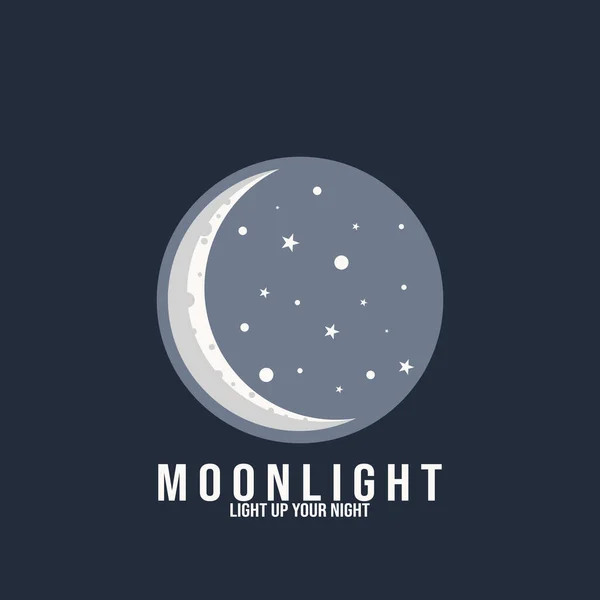 Lune Soleil Mosaïque Abstraite Icône Vectorielle Illustration Modèle Design — Image vectorielle