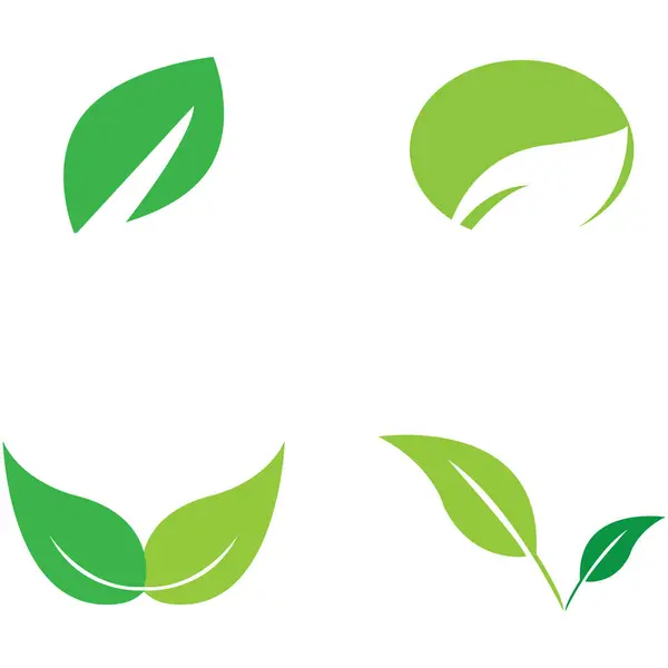 Leaf Nature Icon Vector Illustration Template Design — стоковый вектор