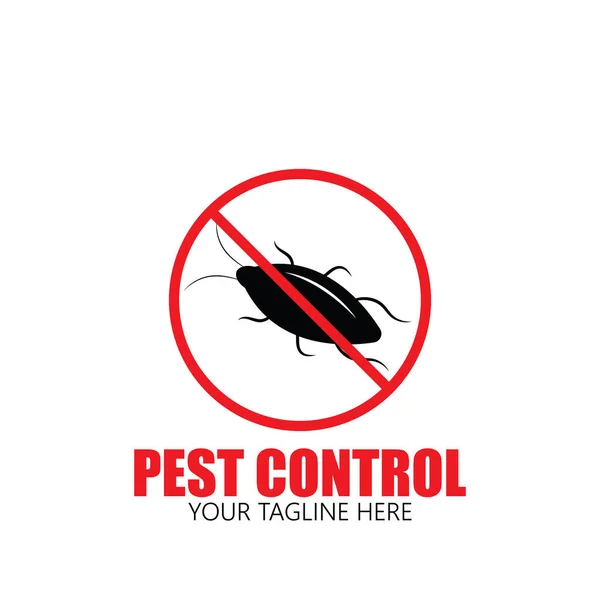 Pest Exterminator Control Icon Vector Illustration Template Design — Stock Vector