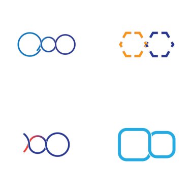 Sonsuzluk Tasarımı Vektör Simgesi Logo şablonu tasarımı