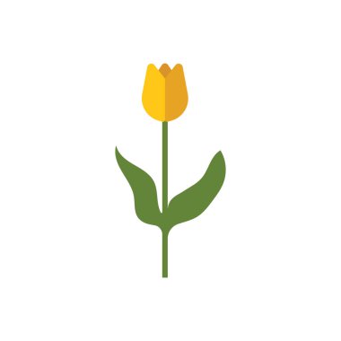 laleler logo vektör film ikonu resimleme şablonu tasarımı