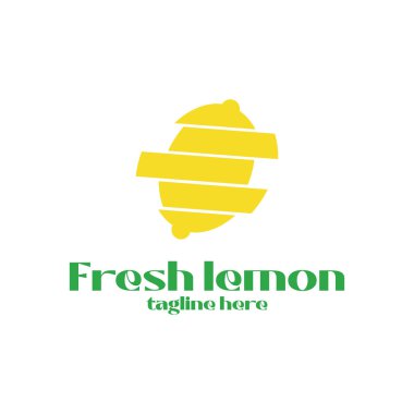 limon logo vektör resimleme şablonu tasarımı