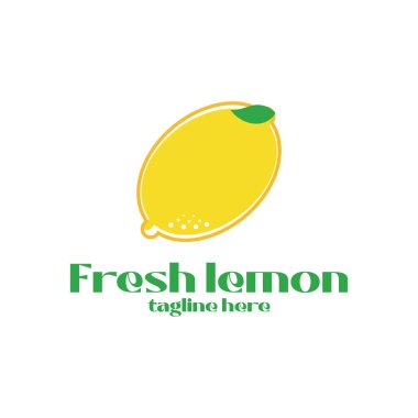 limon logo vektör resimleme şablonu tasarımı