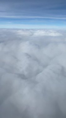 Clouds at sky view from Airplane