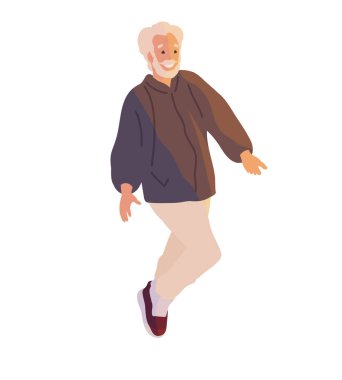 Mutlu gülen insanlar sıçrayıp modern kıyafetlerle zaferi kutluyorlar. Enerjik ve neşeli kadın ve erkeklerin eğlendiği bir derleme. Arkadaşlık, başarı ve takım çalışması kavramı.. 