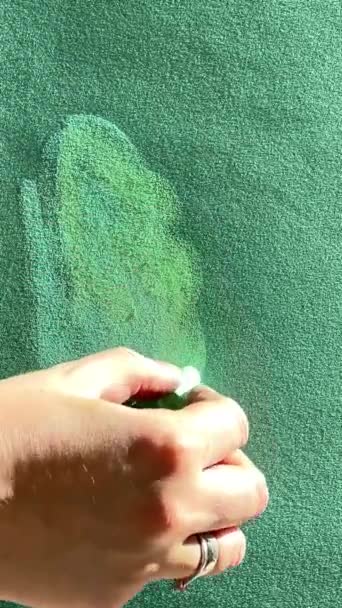 Processus Dessin Forest Pastel Des Images Fullhd Haute Qualité — Video