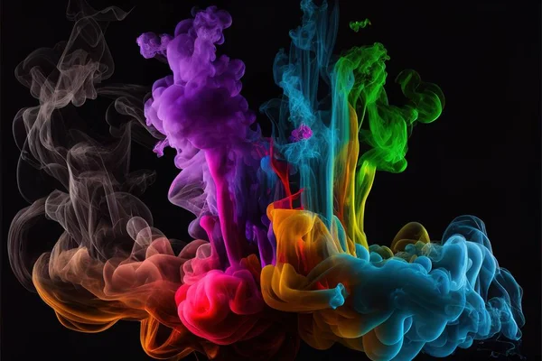 colorful blunt smoke wallpaper
