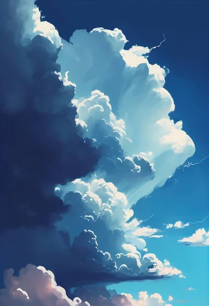 sky, clouds, sun, storm, climate, meteorology, weather blue color. beautiful cloudscape and cloud