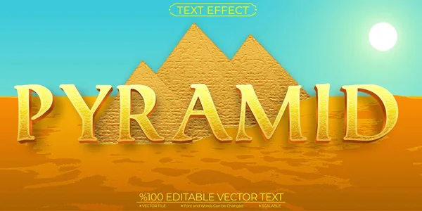 Phyramid Vector Background Gold Pyramid Editable Scalabl — Stockový vektor