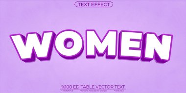 Smooth Purple and White Women Editable and Scalable Template Vec