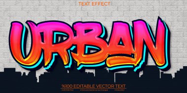 Paslı Metin, Rose Gradyan Teplaka Düzenlenebilir 3d Vektör Metin Efekti