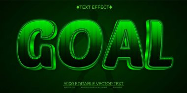Grean Çizgi Roman Hedefi Düzenlenebilir Vektör 3B Metin Efekti