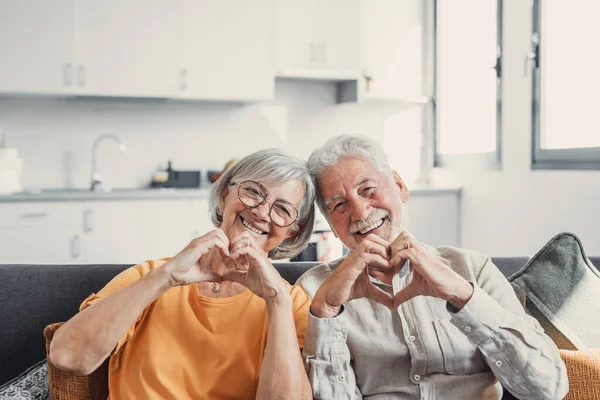 Primer Plano Retrato Feliz Sincero Mediana Edad Ancianos Jubilados Familia —  Fotos de Stock