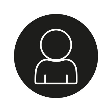 Kullanıcı Profili Avatar Solid Simgesi. Genel Kullanıcı Temsilcisi Siluet Sembolü. Çevrimiçi Kimlik, Hesap ve Profil Resimleri Yer Tutucu. İzole Vektör İllüstrasyonu.
