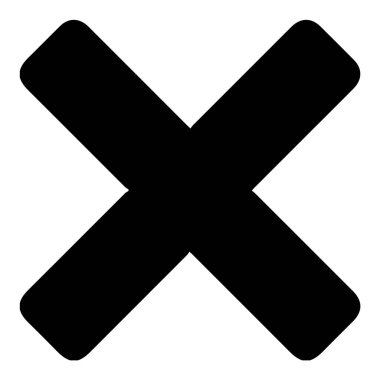 Çarpma sembolü. Temel matematik sembolü işareti. Hesap makinesi düğmesi simgesi. Vektör olarak iş finans kavramı. izole.